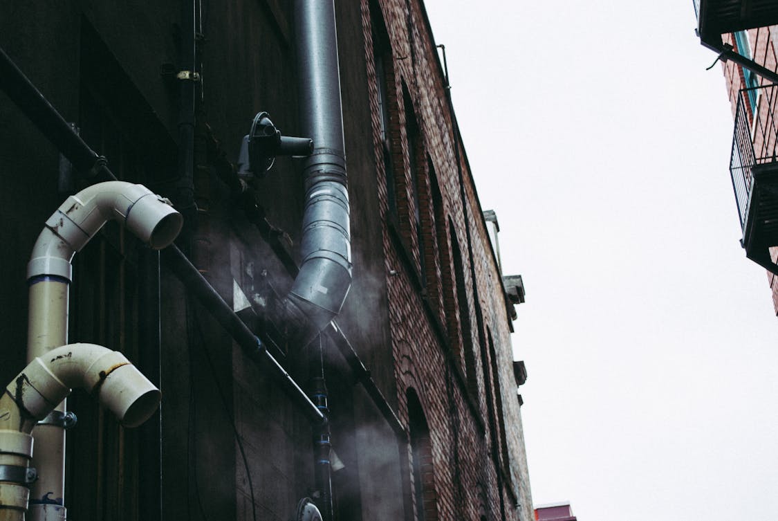 pipe vents of a building - The Science Behind How Drains and Sewer Systems Work