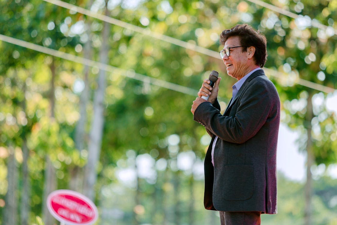 A Speaker doing an Outdoor Speech - How Election Poll Numbers Shape Campaign Strategy