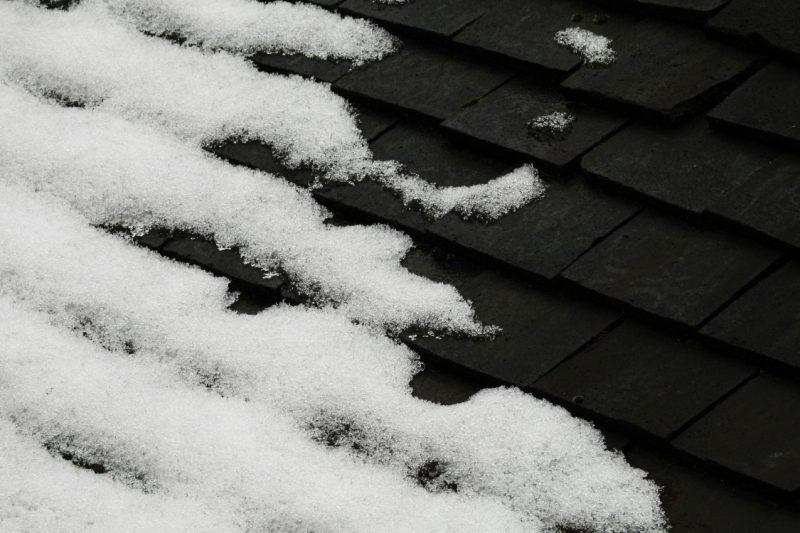 hail on roof 800x533 - Why Hail Season Puts Austin Roofing Reviews Under a Microscope